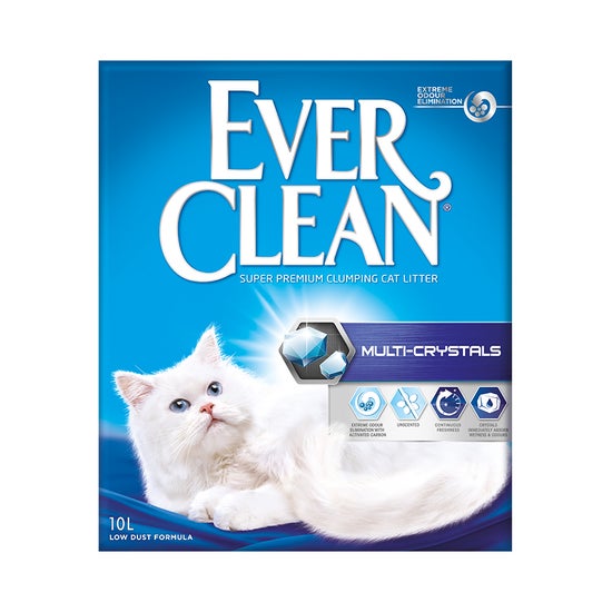 Ever Clean Super Premium Clumping Cat Litter Multi Crystals Front Image